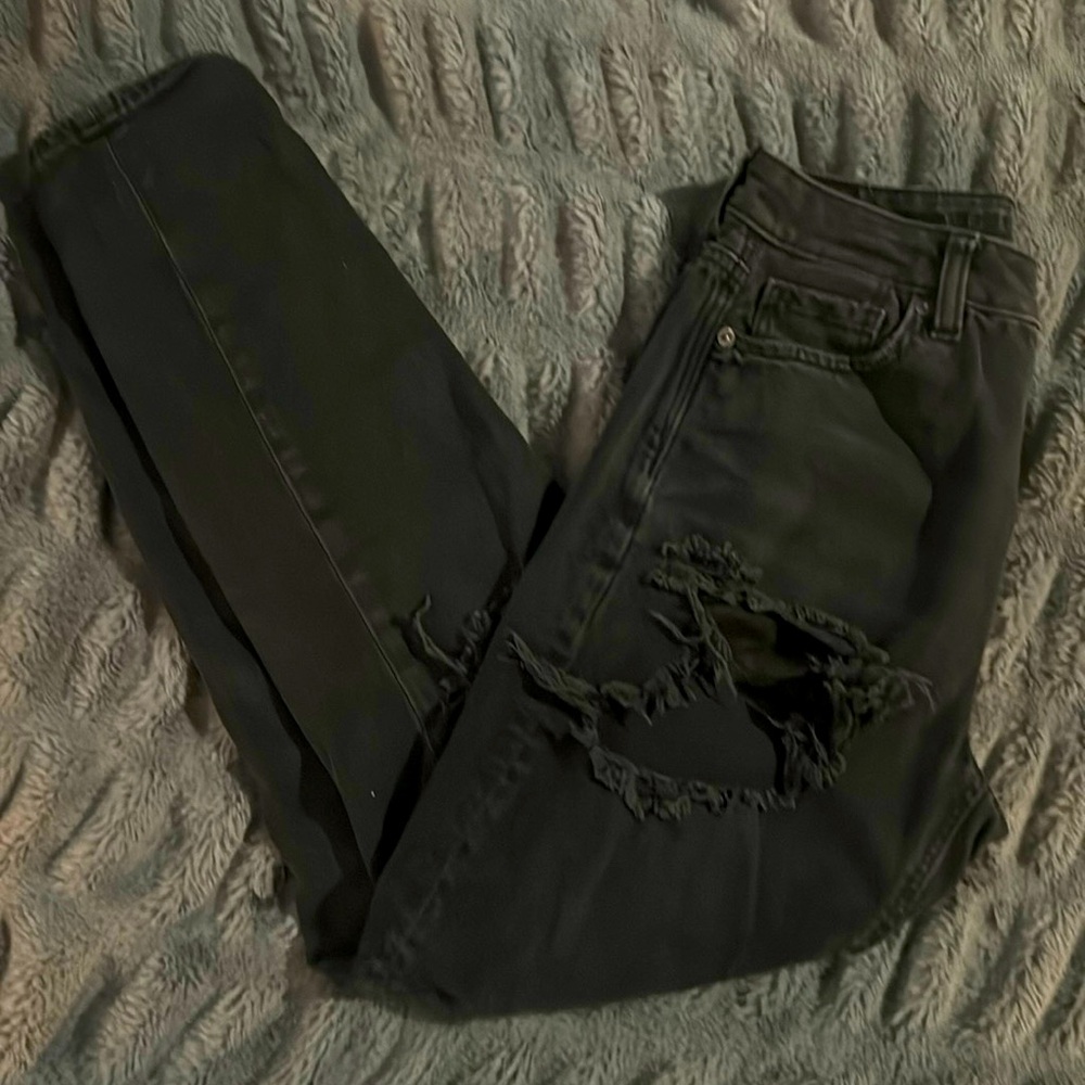 Black American eagle jeans size 0 (612)